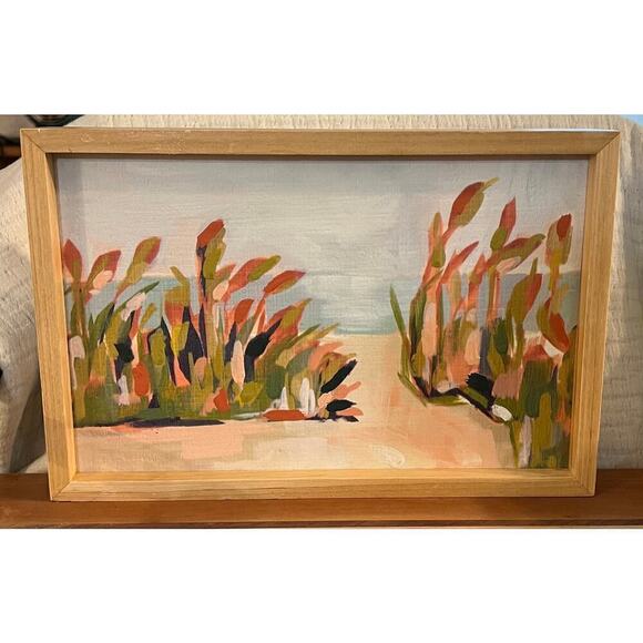 Beach scene painting from primitives by Kathy - Picture 1 of 5